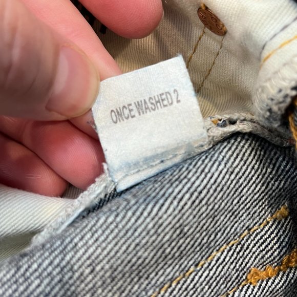 RRL SELVEDGE LOW CUT STRAIGHT LEG JEANS 32 - Picture 6 of 9